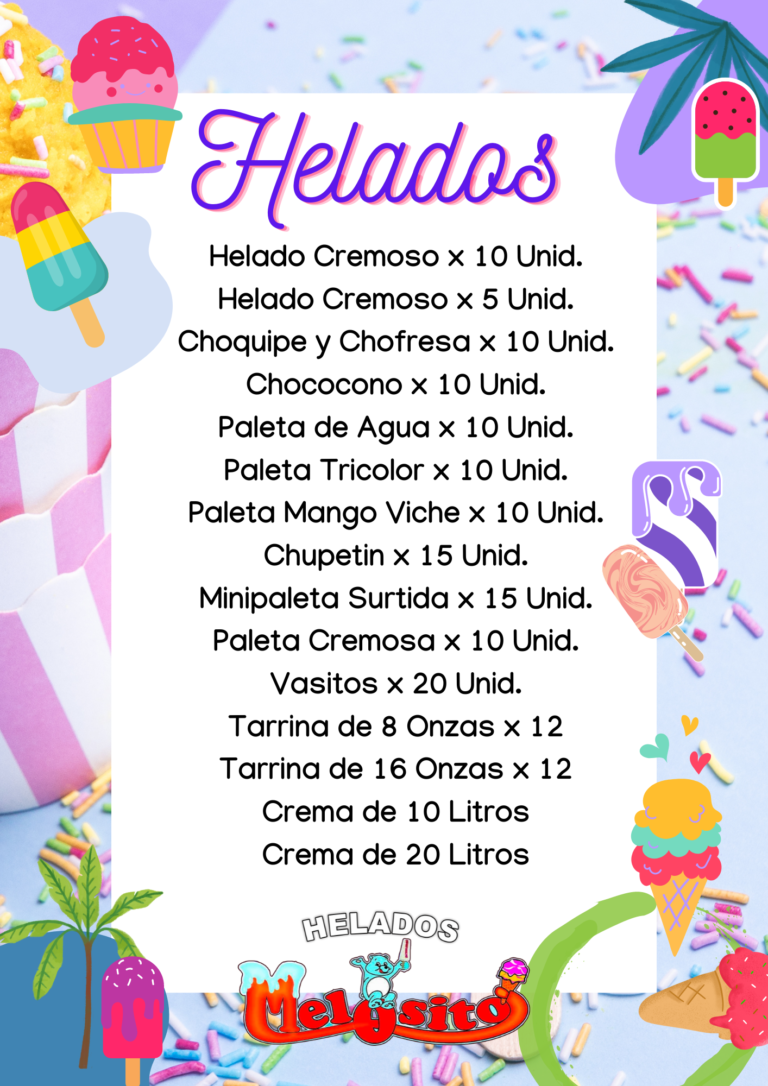 venta de helados en popayan